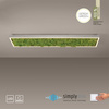 Lampa sufitowa prostokątna naturalny mech GREEN KNUT Just Light 15623-66 