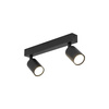 NEX BLACK 2XGU10 LAMPA SUFITOWA TK Lighting 10790
