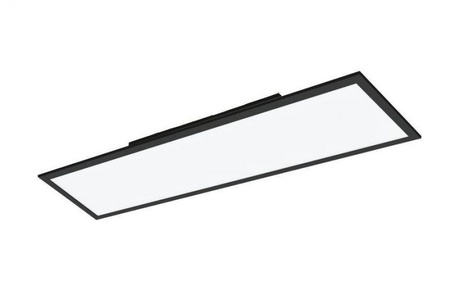 Lampa sufitowa czarna SALOBRENA-Z LED Eglo 900053 sterowana pilotem funkcja smart