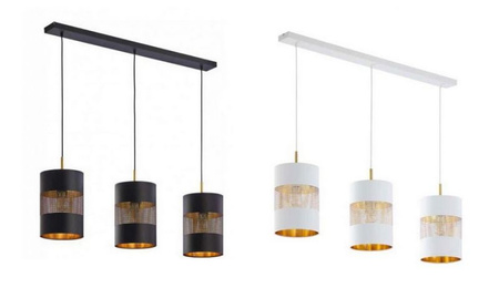 Lampa wisząca BOGART III BLACK WHITE TK Lighting 3215 3209 - kolor do wyboru