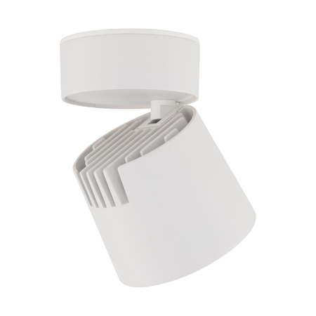 Biała oprawa natynkowa ruchoma tuba 6,3cm wybór barwy światła KYOTO WHITE CCT 7W Tk Lighting 18151