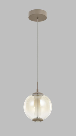 Lampa wisząca jedynka Orleans kaszmirowa Aviano Lighting 6041-113