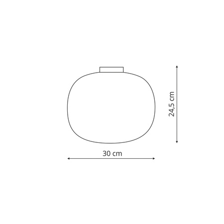 Plafon Jukon biały 1xE27 Light Prestige LP-052/1C