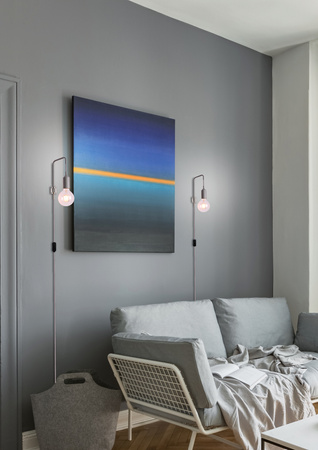 KINKIET LAREN 1 SZARY Candellux 50401192