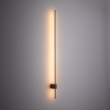 Brązowy liniowy kinkiet 114cm podświetlający ściane LIXA BROWN LED 3000K 18W Tk Lighting 18300