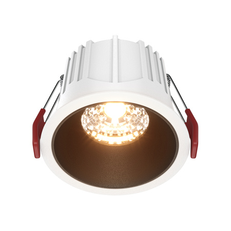 Okragła lampa wpuszczana 2700K Alfa LED DL043-01-15W2.7K-RD-WB-DE Maytoni