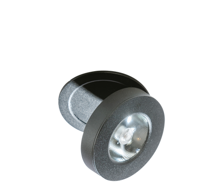 Czarna oprawa podtynkowa ruchoma FRIDA 7W 3000K BK AZZARDO AZ4523