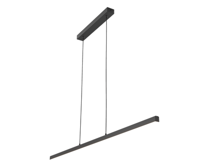 Lampa wisząca liniowa RALPH 120 3000K BK AZZARDO AZ6099 - czarna lampa LED 120 cm