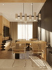 Lampa do salonu MAXLIGHT P0504 LAMPA WISZĄCA LAXER BIAŁA
