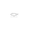 Plafon Ring S czarny okrąg 60cm LED CCT Light Prestige LP-909/1C S BK CCT