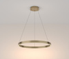 Lampa wisząca RIM LED 60cm Maytoni mosiądz MOD058PL-L32BS4K