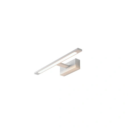 Biały kinkiet łazienkowy 41,5cm nad lustro Elgidia LED 3500K IP44 WL0122-S-WH Yaskr