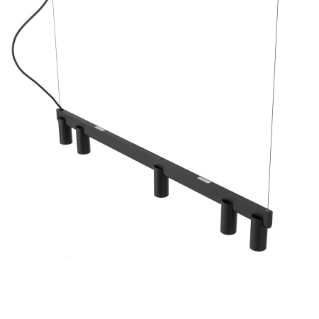 Lampa wisząca 5 tub na czarnej belce FOURTY LINE LED 900 Nowodvorski 12298