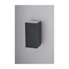 Nowoczesny kinkiet elewacyjny góra-dół ROLAND 2 LED SQ WALL IP65 DGR 3000K AZZARDO AZ5231