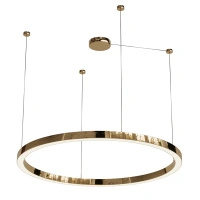 Żyrandol, złota lampa wisząca o średnicy 120cm Aurum L 1xLED 3000K PL0116-130 Yaskr