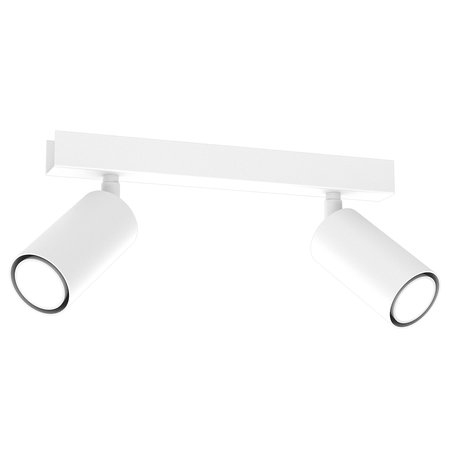 Lampa sufitowa Hudson 2xGU10 Biały Milagro MLP8802