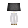 Lampa stołowa Amur czarno - transparentna 1xE27 Light Prestige LP-919/1T transparent