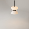 Lampa wisząca czarna ze szklanym kloszem LED 3000K Kyoto MOD178PL-L11B3K Maytoni