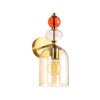 Kinkiet Tropea bursztynowy 1xE27 Light Prestige LP-2004/1W AM