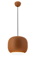 Lampa wisząca jedynka Positano brązowa Aviano Lighting 6026-118