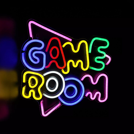 Kinkiet napis GAME ROOM NEON LED Zuma Line FM-WN87
