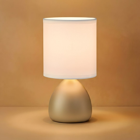 Lampka nocna Sabrina 1xE14 Taupe Milagro ML2771