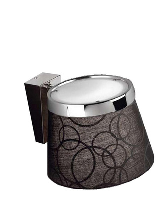 IMPRESJA LAMPA KINKIET 1*60W E27 CZARNA CHROM Candellux 21-46324