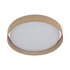 Okrągla lampa sufitowa w kolorze beżowym 42,5cm DEMI JUTA LED LED Tk Lighting 11859