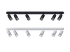 Lampa sufitowa oprawa VERTICAL SPOT WHITE BLACK 6xGU10 Milagro ML0307 ML0297 kolor do wyboru