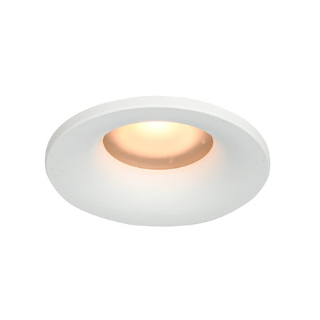 Okrągłe białe oczko podtynkowe IP44 1xGU10 Barto Italux DL-60327-IP44-WH