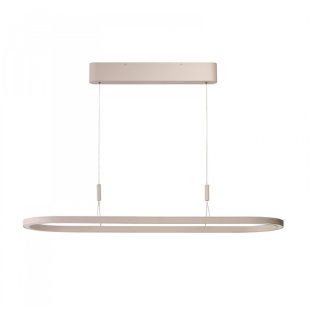 Owalna lampa wisząca w kolorze beżowym LAYLA 120 3000K DIMM BEIGE AZZARDO AZ6756