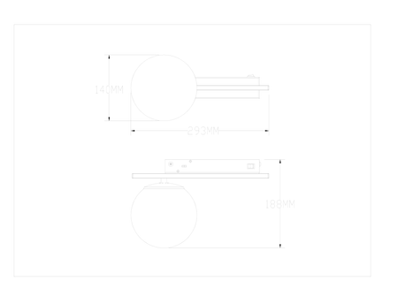 Kinkiet NEBULA LED Zuma Line MS223311-SN z regulacją barwy światła 3000–6000K
