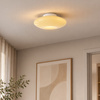 Szklana lampa sufitowa beżowe szkło o średnicy 40cm Robin Beige 14W LED Milagro ML2807