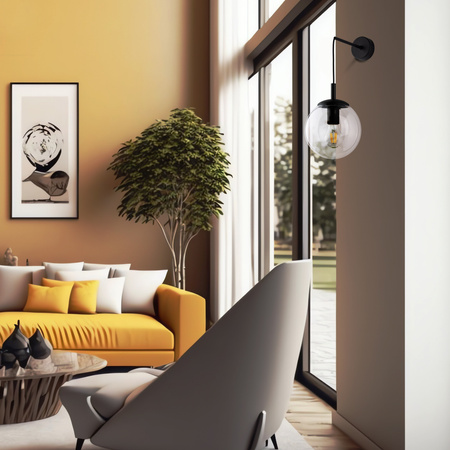 Kinkiet ESME 1 TRANSPARENT TK Lighting 5387