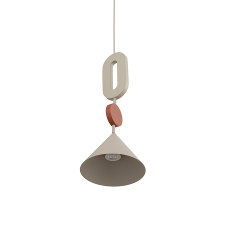 Lampa wisząca z metalu i MDF-u DROPS COLOR E Nowodvorski 11192