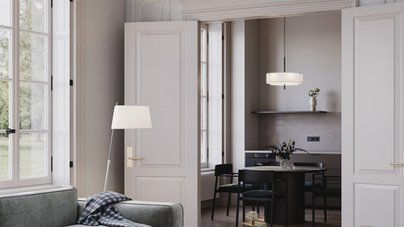 Lampa wisząca 50cm 5xE27 do salonu Bergamo MOD613PL-05W Maytoni