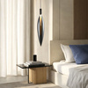 Lampa wisząca dymiony wydłużony szklany klosz NORDIC 1xG9 Candellux Studio 31-51301