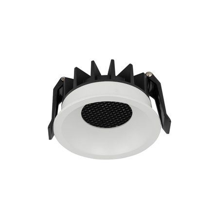 Białe okrągłe oczko sufitowe podtynkowe 8,6cm NEXUS WHITE CCT 12W Tk Lighting 18126