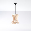Lampa wisząca ORIANA naturalne drewno Sollux Lighting SL.0642