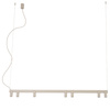 Lampa wisząca podłużna beżowa 150cm z dodatkowym podświetleniem  FOURTY LINE LED VII Nowodvorski 12294