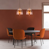 Lampa wisząca Alan nowoczesna miedziana ze szklanym kloszem Italux MD-OYD-10310B-SP3 COPPER