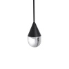 Lampa wisząca do łazienki IP44 Nata LED 3000K czarna PL0104-BK Yaskr