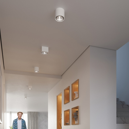 Oprawa sufitowa plafon SEIDA ceramiczny biały Sollux Lighting SL.0850