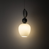 Lampa wisząca z elementami ceramiki i szkła 1xE14 CORALS Nowodvorski 11974