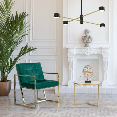 Lampa wisząca CROSS GOLD  Milagro MLP8419