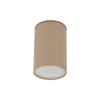 Mały spot sufitowy natynkowy w kolorze bezowym TOP SABIA 1XGU10 Tk Lighting 11338