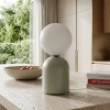 Szałwiowa lampka stołowa z białym kloszem KONI Kaja Lighting K-5974