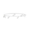Minimalistyczna lampa sufitowa biała w formie koła – nowoczesny ring 80cm 7xGU10 FOURTY ROUND Nowodvorski 11945
