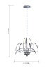 Lampa wisząca Tokyo chrom Aviano Lighting 5326-1201
