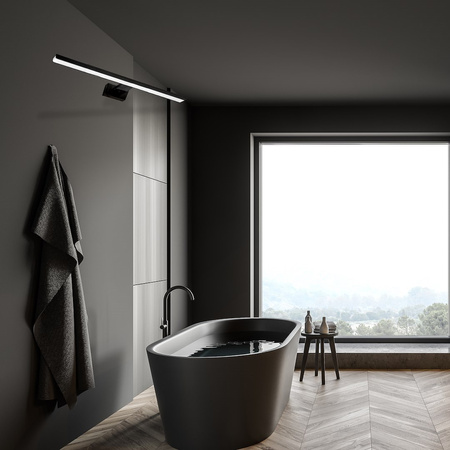 Kinkiet SHINE BLACK 15W LED 80cm Milagro ML6336